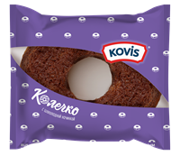Изделие сдобное "Колечко" с шоколадным кремом "Kovis" 40г*36шт