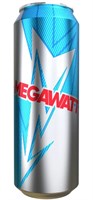 Нап б/а газ энерг MegaWatt (Мегаватт) 0,5л ж/б 1уп/12шт НАП.RU.0020