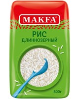 Рис шлифованный длиннозерный 1/С "MAKFA"  0,8x6 3